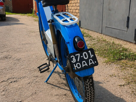 1967 Львовский мотозавод Верховина, голубой, 190000 рублей, вид 5