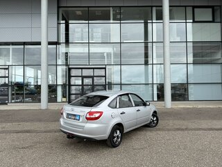 2015 Lada (ВАЗ) Granta I, серебристый, 295000 рублей, вид 4