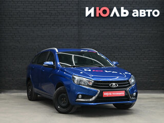 2022 Lada (ВАЗ) Vesta SW I, синий, 1100000 рублей, вид 3