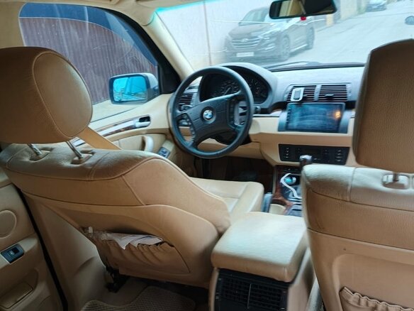 2003 BMW X5 3.0i I (E53), серебристый, 850000 рублей - вид 14