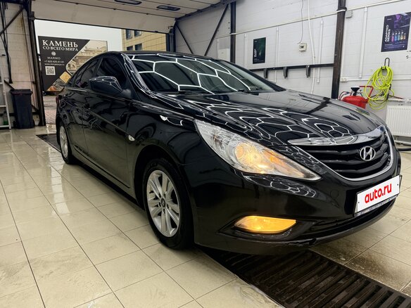 2011 Hyundai Sonata VI (YF), чёрный, 800000 рублей