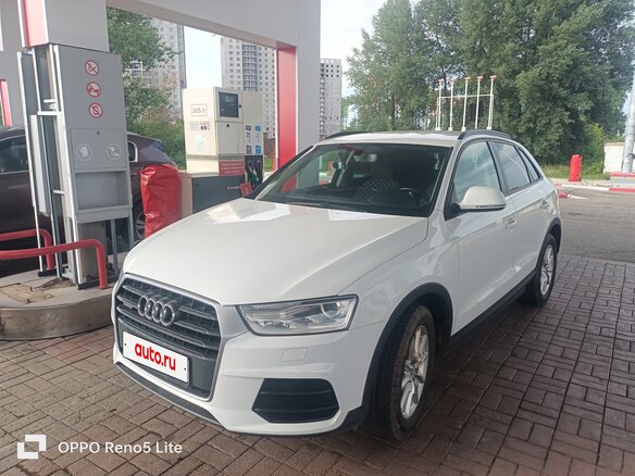 2015 Audi Q3 I (8U) Рестайлинг, белый, 1600000 рублей