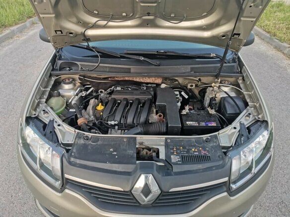 2016 Renault Logan II, бежевый, 450000 рублей - вид 24