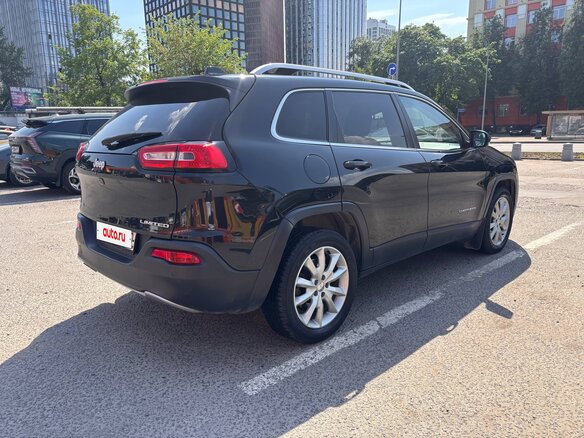 2014 Jeep Cherokee V (KL), чёрный, 1600000 рублей - вид 4