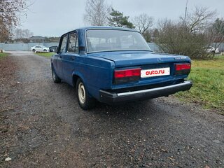 2009 Lada (ВАЗ) 2107, синий, 140000 рублей, вид 4