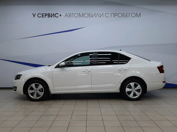 2015 Skoda Octavia III (A7), белый, 1260000 рублей - вид 1