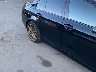 2015 BMW 5 серии 520i VI (F10/F11/F07) Рестайлинг, синий, 1650000 рублей, вид 2
