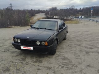 1990 BMW 5 серии 520i III (E34), чёрный, 230000 рублей, вид 1