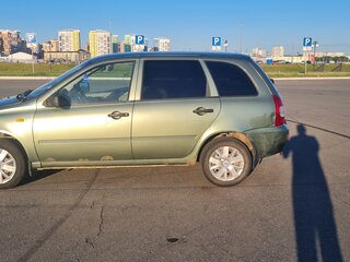 2009 Lada (ВАЗ) Kalina I, зелёный, 190000 рублей, вид 4