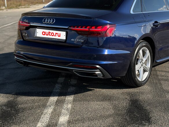 2020 Audi A4 40 TFSI V (B9) Рестайлинг, синий, 3290000 рублей - вид 7