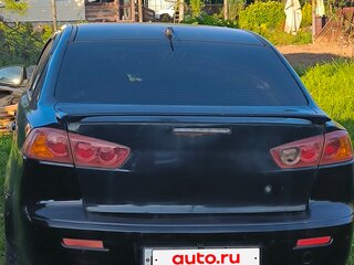 2008 Mitsubishi Lancer X, чёрный, 500000 рублей, вид 2