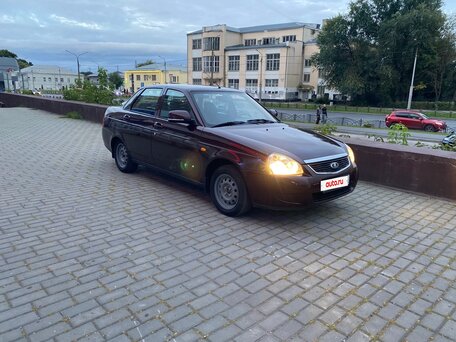 2014 Lada (ВАЗ) Priora I Рестайлинг, красный, 520000 рублей, вид 2