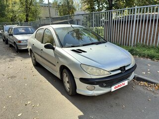 2007 Peugeot 206, серый, 145000 рублей, вид 2