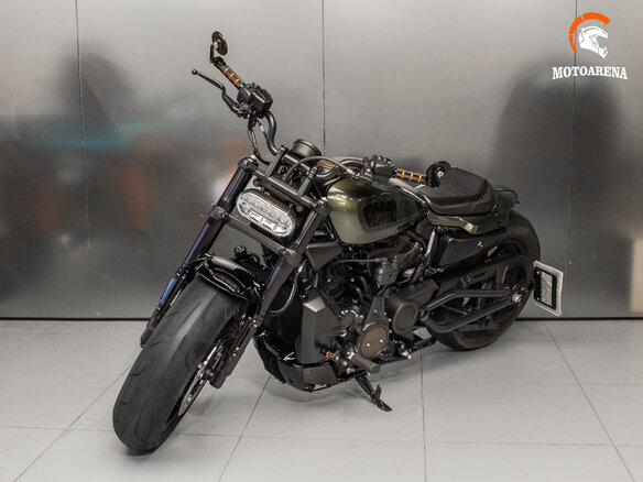 2021 Harley-Davidson Sportster S, зелёный, 1082449 рублей - вид 2
