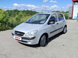 2010 Hyundai Getz I Рестайлинг, серебристый, 350000 рублей, вид 1