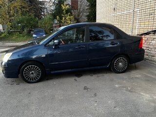 2007 Suzuki Liana I Рестайлинг, синий, 380000 рублей, вид 4