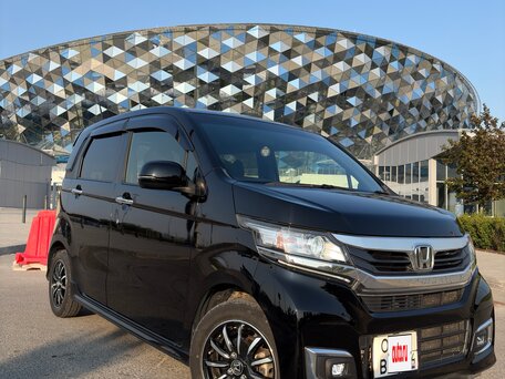2017 Honda N-WGN I Рестайлинг, чёрный, 830000 рублей, вид 2