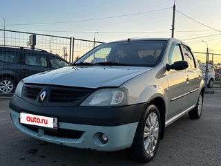 2008 Renault Logan I, зелёный, 390000 рублей, вид 1