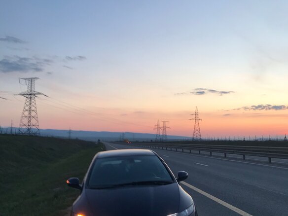 2008 Honda Civic VIII, синий, 760000 рублей - вид 2