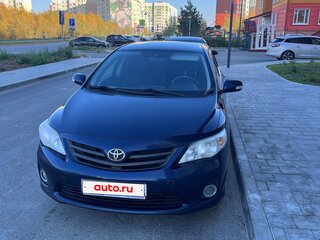 2012 Toyota Corolla X (E140, E150) Рестайлинг, синий, 1200000 рублей, вид 2