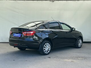 2015 Lada (ВАЗ) Vesta I, чёрный, 720000 рублей, вид 4