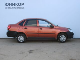 2014 Lada (ВАЗ) Granta I, оранжевый, 299000 рублей, вид 4