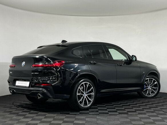 2021 BMW X4 30d II (G02), чёрный - вид 1