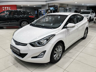 2015 Hyundai Elantra V (MD) Рестайлинг, белый, 1399000 рублей, вид 1