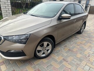 2020 Skoda Rapid II, коричневый, 1700000 рублей, вид 2