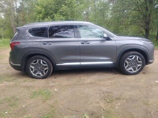 2021 Hyundai Santa Fe IV Рестайлинг, серый, 3750000 рублей, вид 4