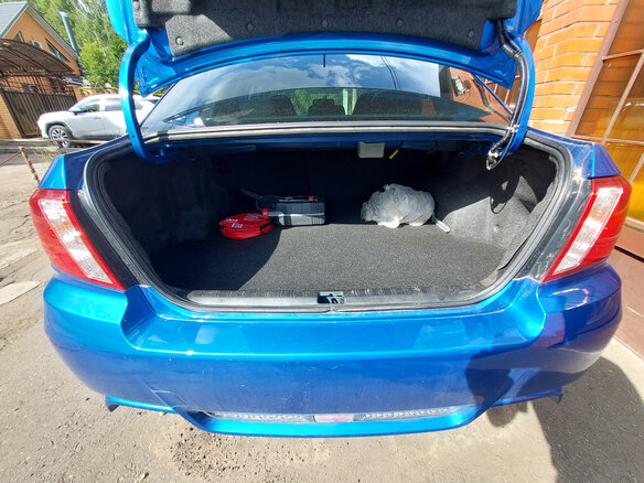 2011 Subaru Impreza WRX III Рестайлинг, синий, 1350000 рублей - вид 7