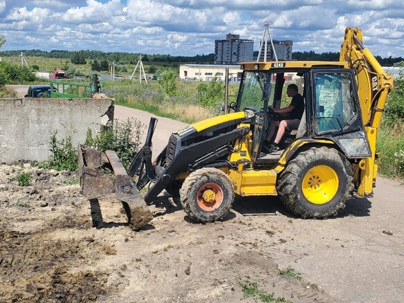 2003 Caterpillar 434, жёлтый, 2280000 рублей - вид 3