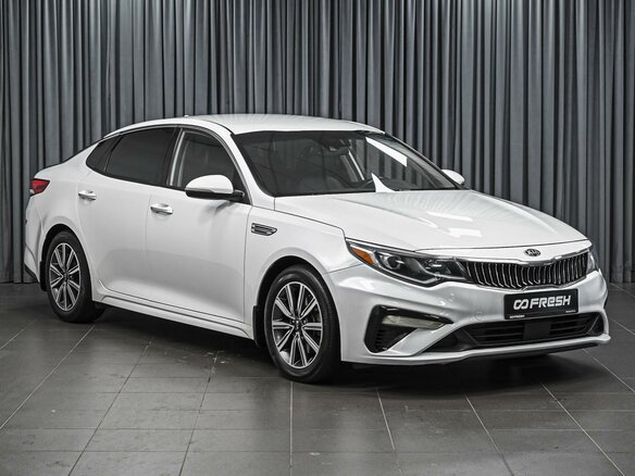 2019 Kia Optima IV Рестайлинг, белый