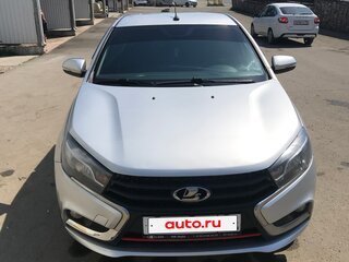 2021 Lada (ВАЗ) Vesta I, серебристый, 800000 рублей, вид 2
