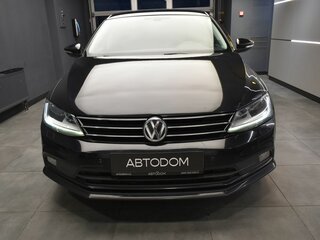 2017 Volkswagen Jetta VI Рестайлинг, чёрный, 1267000 рублей, вид 2