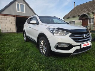2017 Hyundai Santa Fe III Рестайлинг, белый, 2150000 рублей, вид 3