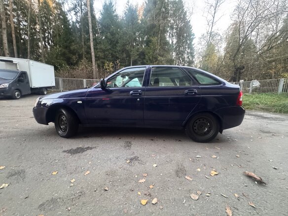 2011 Lada (ВАЗ) Priora I, синий, 330000 рублей - вид 5