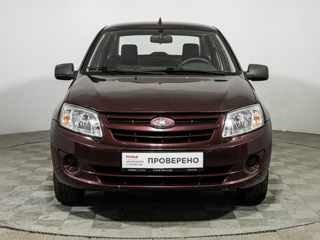 2012 Lada (ВАЗ) Granta I, красный, 299585 рублей, вид 2