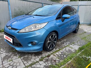 2008 Ford Fiesta Mk6, голубой, 620000 рублей, вид 3