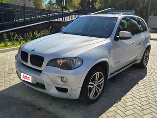 2009 BMW X5 30d II (E70), серебристый, 1800000 рублей, вид 1