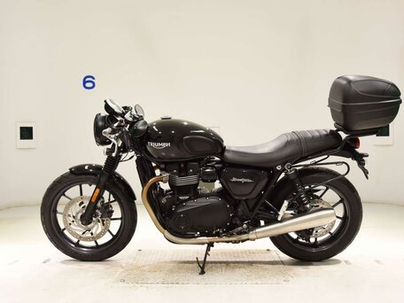 2018 Triumph Street Twin, чёрный, 699000 рублей, вид 1