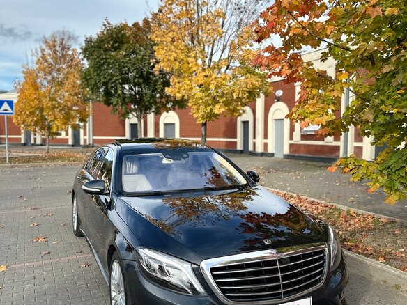 2015 Mercedes-Benz S-Класс 500 Long VI (W222, C217), чёрный, 2700000 рублей - вид 21