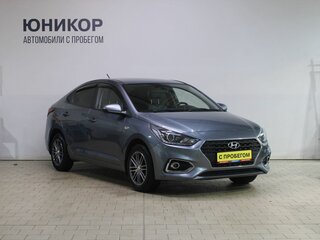 2017 Hyundai Solaris II, серый, 1329000 рублей, вид 3
