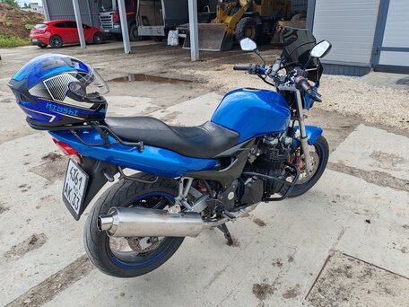 1999 Kawasaki ZR-7, синий, 210000 рублей, вид 1