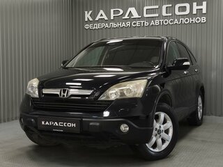 2008 Honda CR-V III, чёрный, 990000 рублей, вид 1