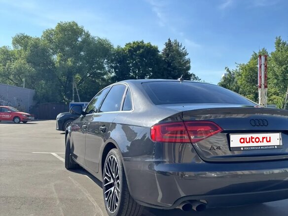 2008 Audi A4 IV (B8), чёрный, 995000 рублей - вид 6