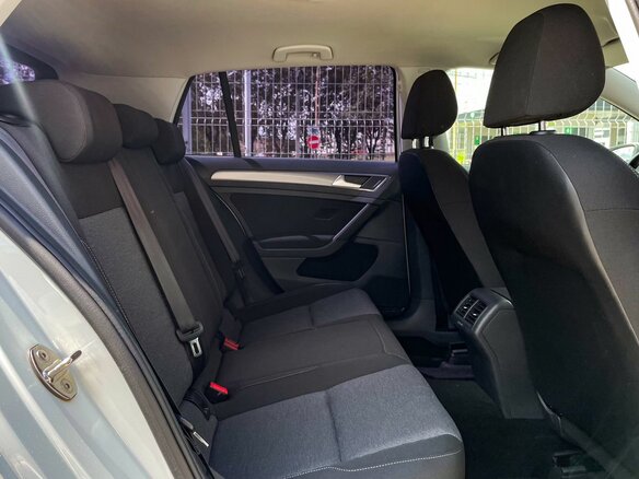2014 Volkswagen Golf VII, белый - вид 10
