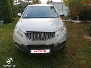 2013 SsangYong Actyon II Рестайлинг, серебристый, 780000 рублей, вид 2