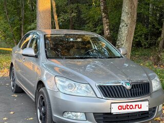 2013 Skoda Octavia II (A5) Рестайлинг, бежевый, 1050000 рублей, вид 1