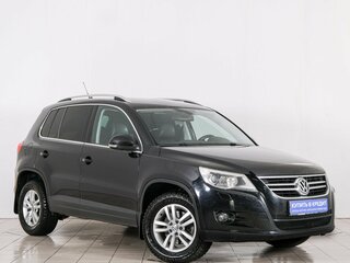 2011 Volkswagen Tiguan I, чёрный, 1389000 рублей, вид 1